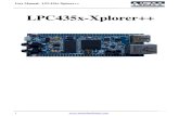 LPC435x-Xplorer++ Keil User Manual