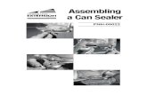 Assembling a Can Sealer Fnh-00022