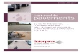 Permeable Pavement Design