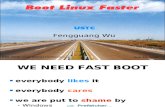 Boot Linux Faster