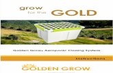 Golden Grow® Aeroponic Combo System Manual