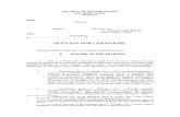 Leg Forms Sample Petition for Certiorari