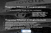 Marketing Approach of Toyota