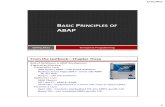 Basic Principles of ABAP