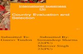 Ch13-Country Evaluation and Selection