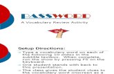 Password-Vocabulary activity-Guess the word(game)