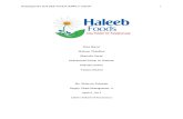 Final Haleeb Report