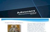 Advocacy the Institutional Path of Charity, John Gonzalez