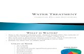 Water Contaminations and treatment