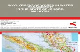 Involvement of Women in Water Management in the State of Johore, Malaysia