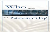 Who Was Jesus of Nazareth