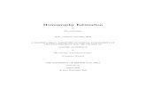 Homography Theory