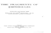 The Fragments of Empedocles - Leonard (1908)