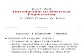 Lesson 1 Electron Theory