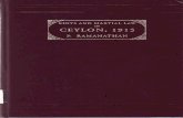 Riots and Martial Law in Ceylon 1915