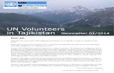 2014 UNV Tajikistan Newsletter - January