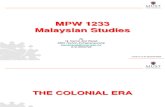Lecture 2 - Colonial Era