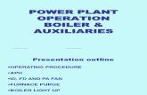 Boiler & Aux Operation