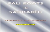 Pali roots in saddaniti