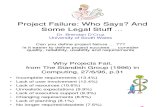 Project Failures v1.8