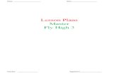 Fly High 3 Lesson Plans Master