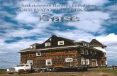 Saskatchewan Heritage Foundation Conservation Series Bulletins: Base