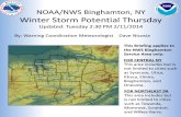 Weather Service Briefing Central New York 02 11 14