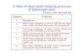 Study of Sheet Metal Stamping Processes
