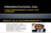 Different forms of Governments
