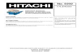 Service Manual Hitachi