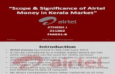 Scope & Significance of Airtel Money in Kerala
