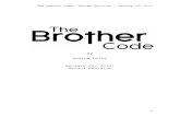 The Brother Code. Script Draft 2. FMP. 22.1.14