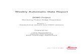 Bridge Diepoldsau - Weekly Automatic Data Report_en