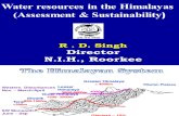 Water Resources in the Himalayas - Assesment and Sustanability by RD Singh