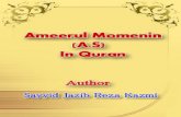 Ameerul Momenin a s in Quran