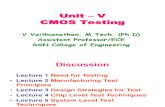 Unit v Cmos Testing Final
