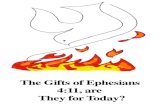 Gifts of Ephesians