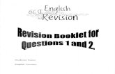 Gcse English Revision q 1&2