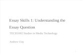 Essay Skills 1 Understanding the Essay Question 1231672542192145 1