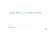 Basic DWDM Components