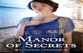 Sneak Peek: Manor of Secrets by Katherine Longshore (Excerpt)