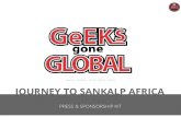 Geeks Gone Global Journey to Sankalp Africa Press Sponsor Package - PDF