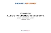 ALEC in Missouri - 2014 Report