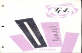 Sylvania Fluorescent Total Cost of Lighting Brochure 1960
