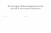 Energy Management and Conservation 18-01-14