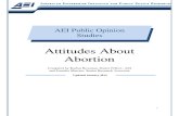 Attitudes about abortion