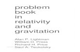 problem book in relativity