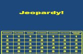 1st Partial Jeopardy