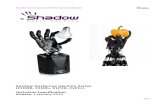 Shadow Dexterous Hand Technical Specification E1 20130101