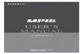 MP15 User Manual